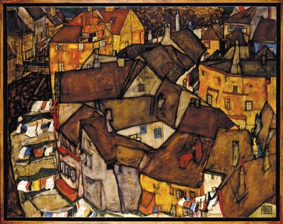 Krumau - Egon Schiele